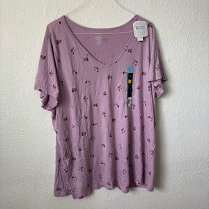 George Lavender Floral Women's Tee